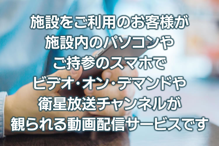 業務用動画配信サービス 業務用動画配信サービス